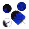 3-teiliges Set Elektrische Schrubberbürste Bohrbürsten-Set Runde Reinigungsbürste aus Kunststoff für Teppich Glas Autoreifen Nylonbürsten 2/3,5/4''
