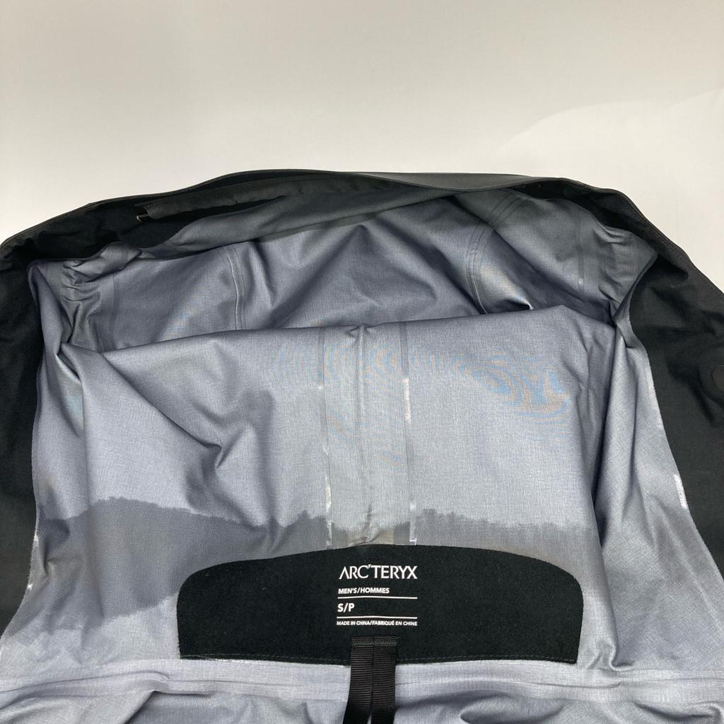 ARC'TERYX 24FW X000007555 Black GORE-TEX Alpha SV Jacket Mountain Parka Jacket S blackUsed