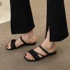 Fairy wind flat sandals female summer fashion with skirt new high-end beach sandals