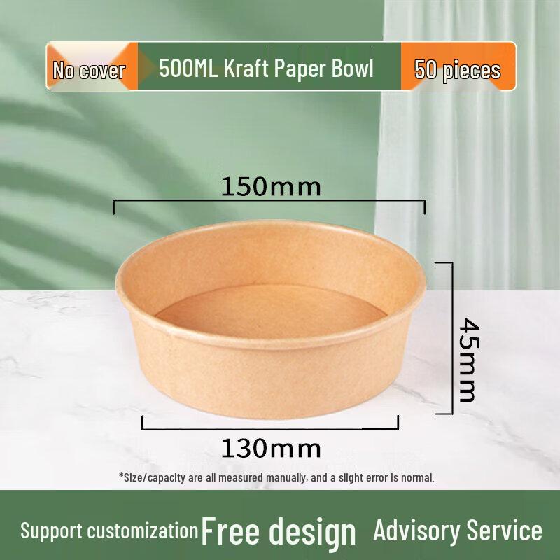 Eco-Friendly Disposable Food Bowl