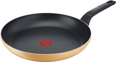 Tefal Frying For Gas Fire Free of Healthy Substances such as Yellow Frying Yellow B56107 Pan, 29 см, Only, PFOA, Antiprigaring, Long-Stick "Marigold Pan"
