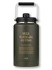 CARGO CONTAINER MEGA WATER JUG Water Bottle Cold Insulation Ice Container Khaki 3.8L