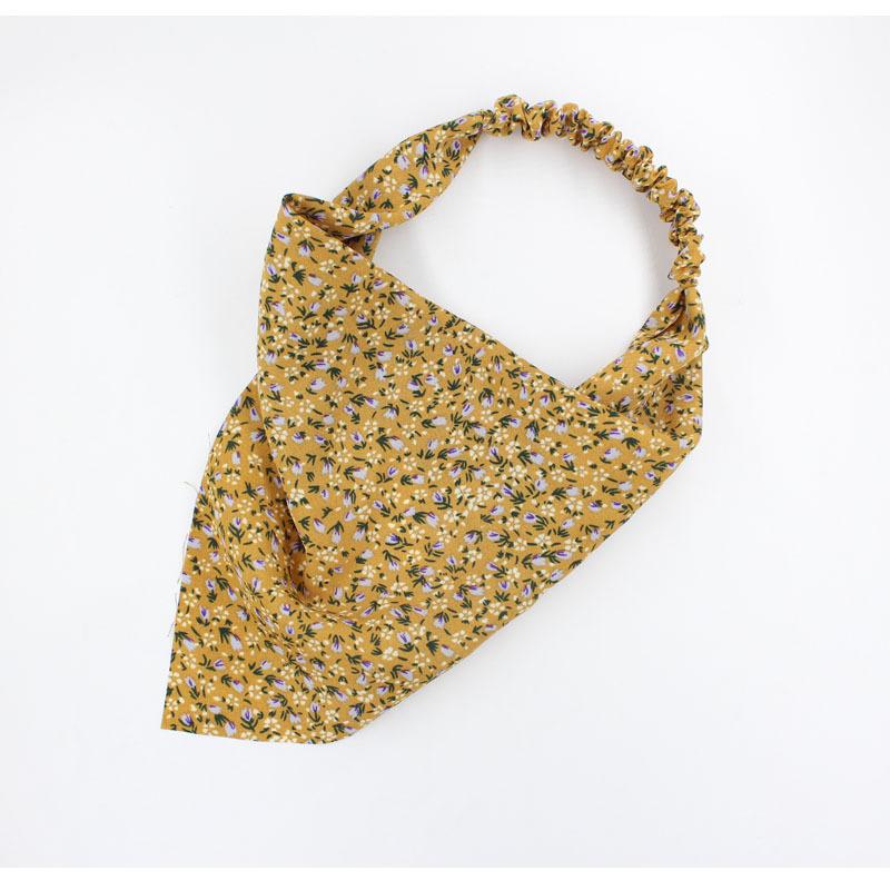 Hair Scarfs Head Bandanas for Women Fashion Floral Triangle Head Scarf Hair Accessories