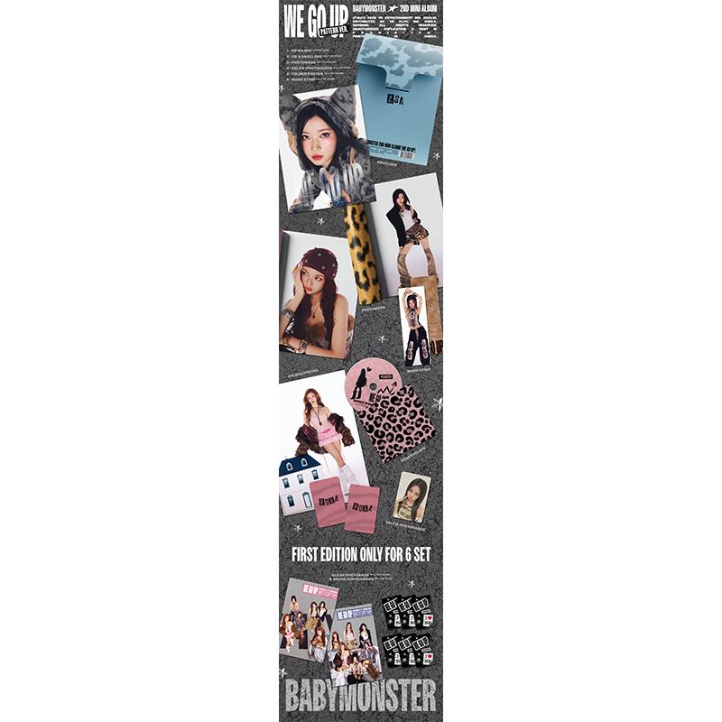 [Předobjednávka] BABYMONSTER 2. MINI ALBUM [WE GO UP] VZOR Ver. (Volba člena) (+ Online benefit)
