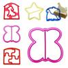 Sandwich Cutter Butterfly Dog Flower Shape Cake Bread Toast Mold Mould Maker