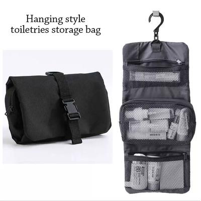 Mit Haken Faltbare Kulturtasche 3-in-1 Abnehmbare Reise-Waschtasche Wasserdicht Große Kapazität Kosmetik-Aufbewahrungstasche Badezimmer