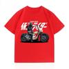 Kamen Rider T-Shirt Men Cotton Tee Short Sleeve Loose Fit Casual Shoulder Print Summer Streetwear Top Hot Sale