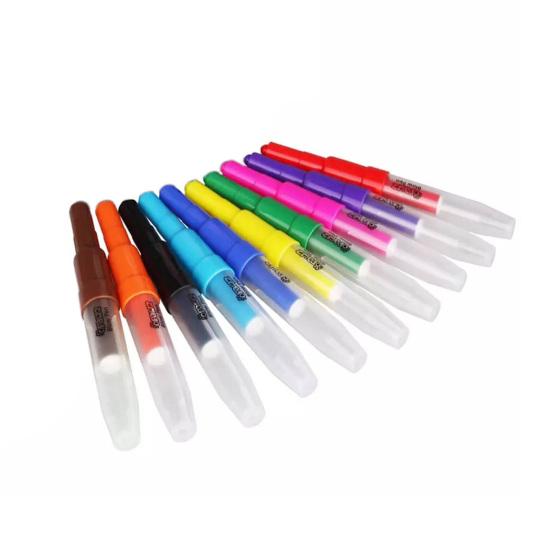 

10 шт. красящая палочка для домашних животных, легко управляемая декоративная ручка для рисования мелом для волос для здоровых домашних животных для щенка 10 pcs