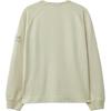 Stone Island Ghost Series Ss25 Ghost Pieces Lightweight Cotton Crew Neck Sweatshirt Unisex Sweatshirt Beige K1S1561000-11S00F3-V0090