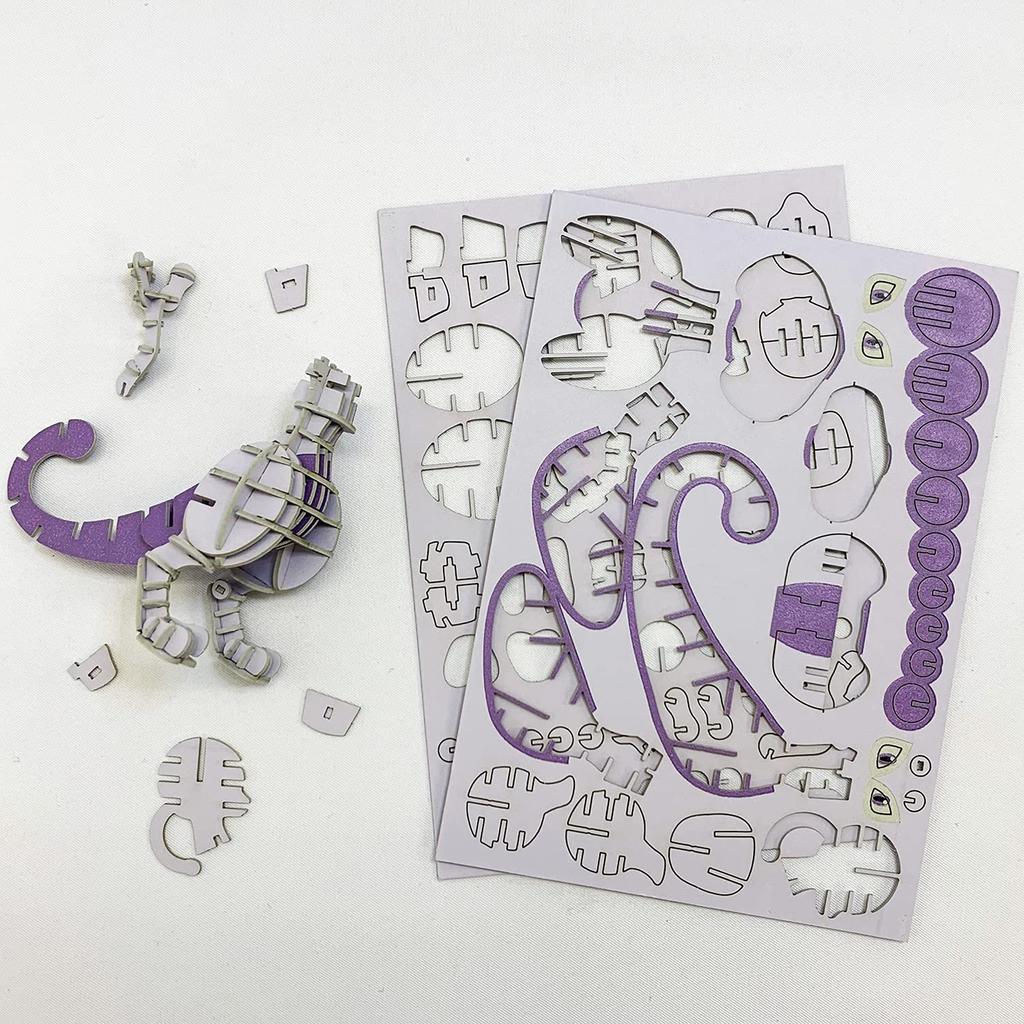 PLUS Mewtwo 3D Paper Puzzle DIY Craft Kit for Kids and Adults Educational Toy for Boys and Girls 3D Artwork and a Great Gift for Adults si-gu-mi