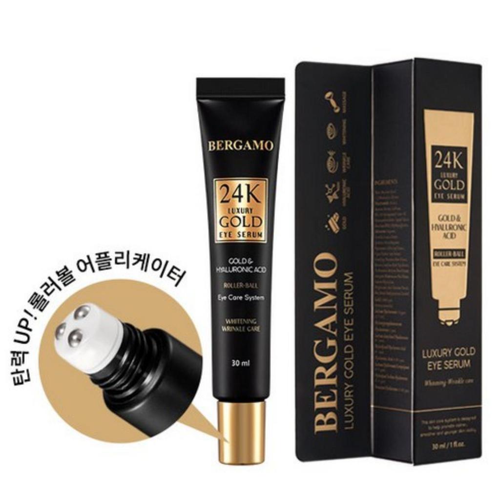 Bergamo 24K Luxury Gold Ampoule Eye Serum 30ml