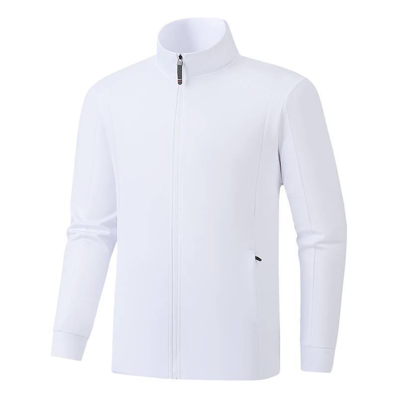 Unisex Chinese Wushu Training Jacket & Pants Set - Stand-Up Collar, Team Uniform M