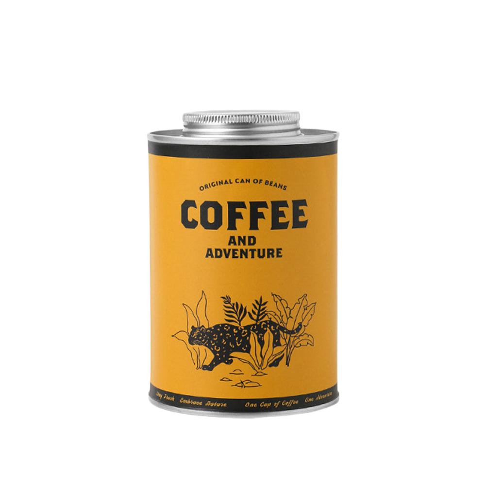 1pcs Coffee Beans Sealed Cans Outdoor Camping Tin Box Packaging Storage Fresh-Keeping Breathing Tin Cans