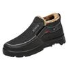 Winter Old North Cloth Shoes Men's Cotton Shoes Warm and Velvet Middle-aged and Elderly Father Shoes Non-slip Soft Sole Thickened Elderly Men's Shoes