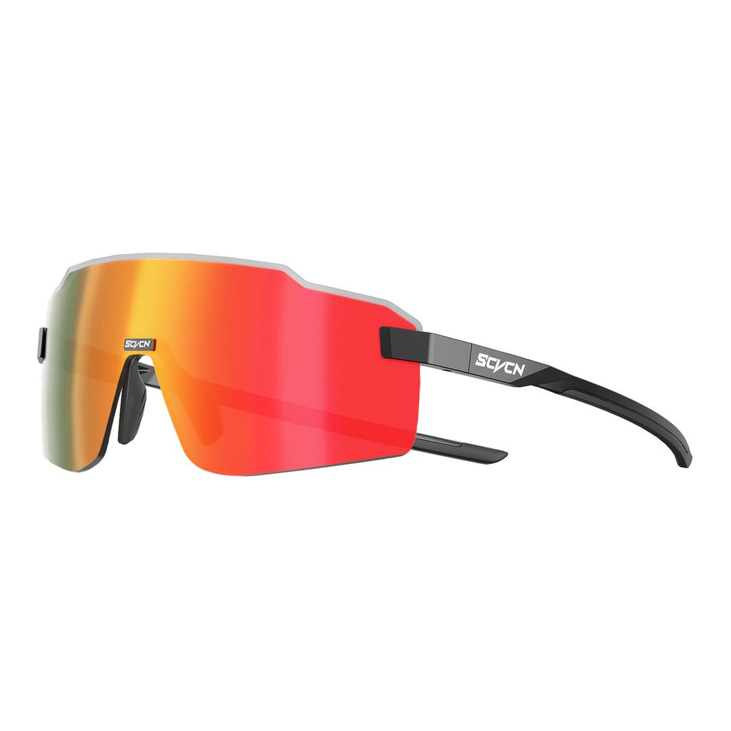 SCVCN Farbige photochrome Radsportbrille Sonnenbrille für Herren Radsport Straßen- und Mountainbike-Brille sowie für Damen Freizeit Wandern Winddicht