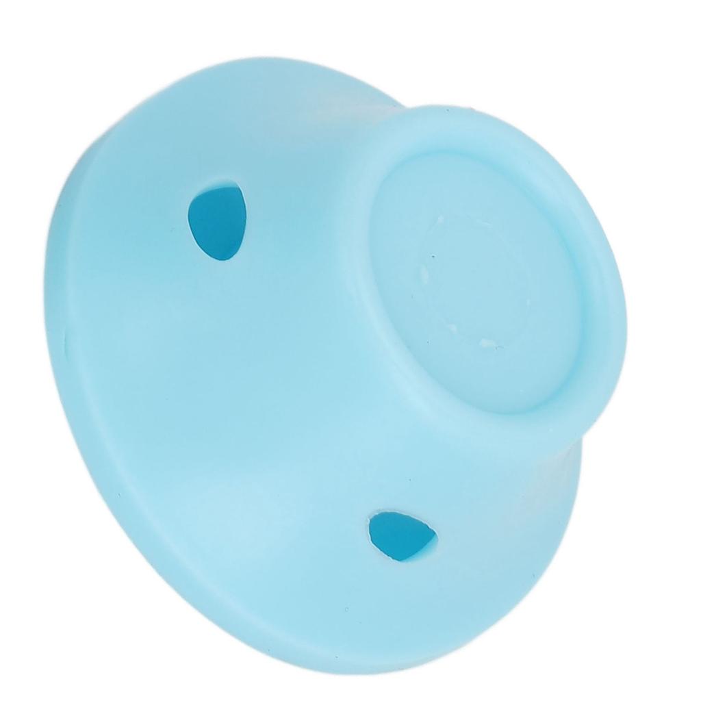 40pcs Silicone Hair Curler Soft Blue Heatless Lightweight Silicone Hair Roller for Home