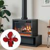 Auto Running Fireplaces Blower Auto Adjusts Speed Base On Temperature High Efficiency Air Circulations 172mm Fan
