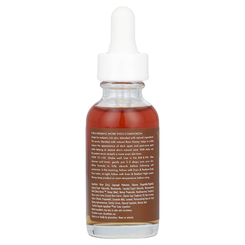 Even & Radiant Raw Honey Dark Spot Correcting Serum, 30Ml(1Fl Oz)