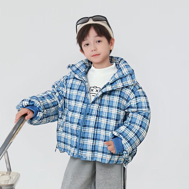 

YOUYOUTONGHUA Boys Stylish Korean Winter Padded Jacket 140