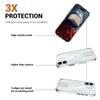 For iPhone 17 Case Compatible with MagSafe TPU+PC Clear Phone Cover with Kickstand
