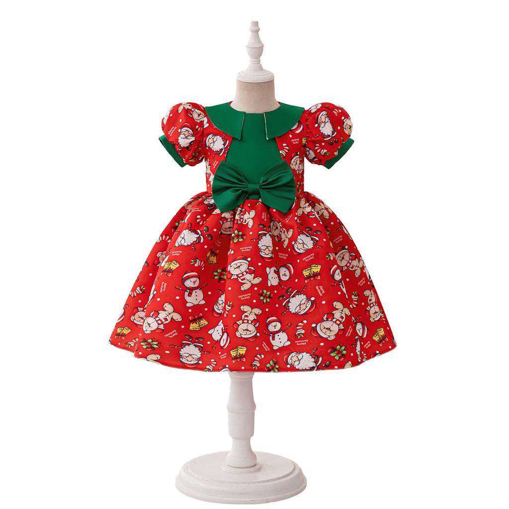 Summer Wedding Flower Girls Dress Toddler Baptism 7st Birthday Dress Baby Girl Clothes Princess Wedding Party Kids Costume