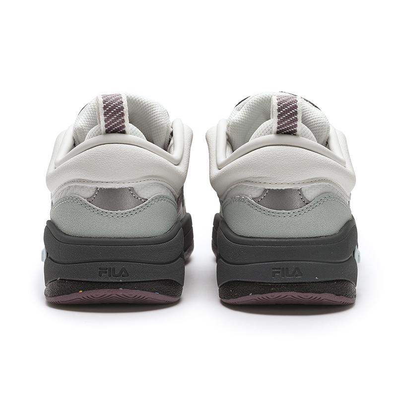 Fila Mix 2 Comfortable Fashion Versatile Low-Top Sneakers Women Sneakers Fog-Gray Snow-Silver F12W442205FVA