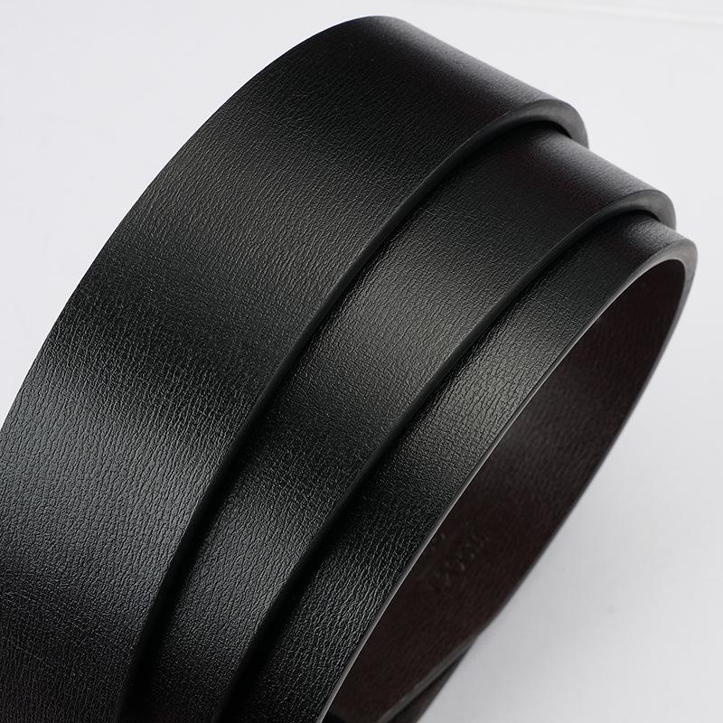 Men's Belt New Letter Buckle Men's Belt Casual Alloy Buckle Trousers Belt