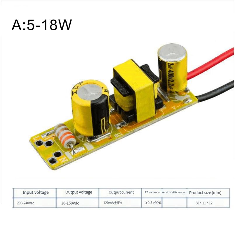 

LED Driver Transformer Compatible with Multiple Light Fixtures Built In IC Provides Short Circuit and Open Circuit Protection
