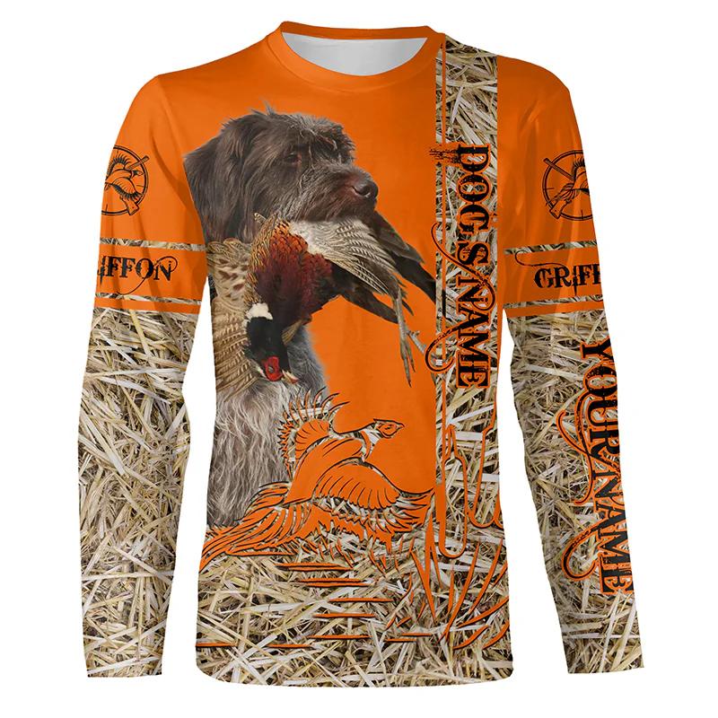 Camo Hunting Animals Wild Boar Men T-Shirt 3D Print Sport Long Sleeve Tee Tops Casual O Neck Streetwear T Shirts Men's Clothing