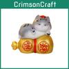 Cat Spirit Resin Art Figurines With Lucky Charm For Home Decor And Gift Giving