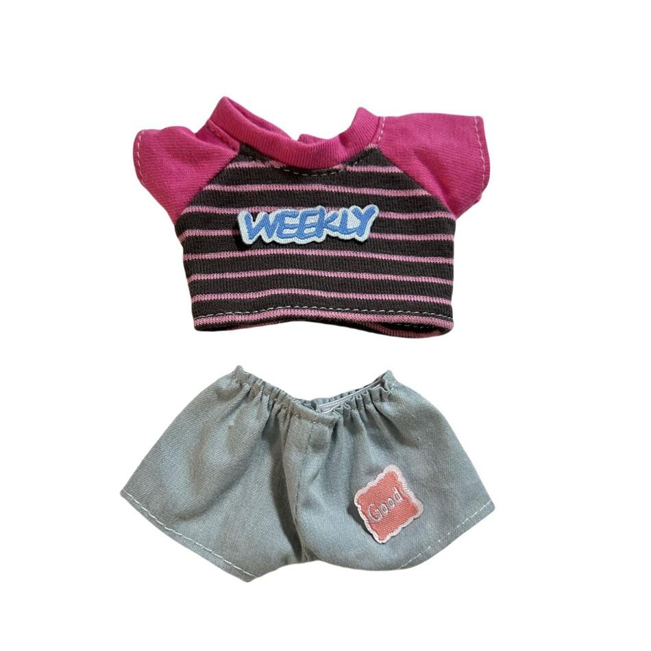 Gazijie Zsiga 1/8 Doll Beautiful Dress Set Cute Cartoon Dress Up Anime Trendy Cool Clothing Accessories Can Be Freely Matched