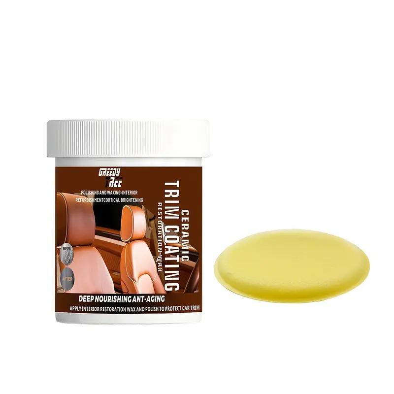 Car Interior Plastic & Leather Repair Agent - Anti-Aging & Brightening Formula