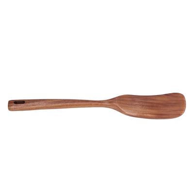 Ahşap Spatula Güvenli Kokusuz Ahşap Kürek Ev Tipi Mutfak Gereçleri Yemek Pişirmek için Uzun SaplıAhşap