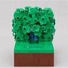 Moc Construction Block Homer Backing Into The Bushes Technology Blocks Birthday Christmas Holiday Diy Gifts Adults Toys