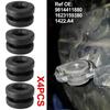 4Pcs Rubber Mounts for Automotive Air Filter Housing Installation Vibrations Damping and Position Stability 9814411880