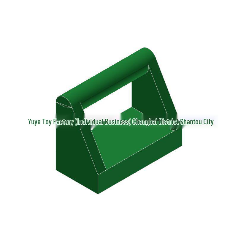 MOC-Compatible 1x2 Plate with Handle - Educational DIY Toy Spare Parts 0.5kg зелёный