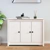 Day and Night - Day and Night Solid White Pine Wood Sideboard 100x35x74 Cm