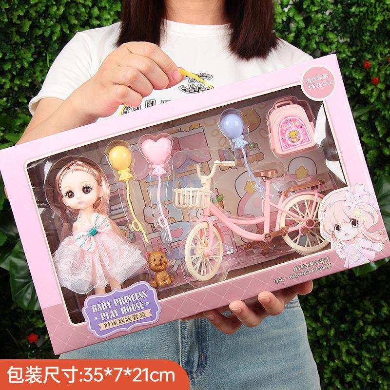 Gift Box Dress Up Doll Toy Gift Box Set Little Girl Girl Gift Girl Toy Princess Doll