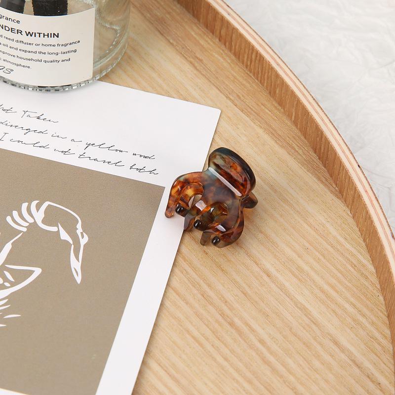 

Изысканная заколка для волос из ацетата мини, боковые заколки, маленький размер, заколка для волос «акула», милая, элегантная заколка, женские аксессуары для волос