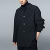 Uniqlo X Jil Sander Solid Color Long Sleeve Jacket Men jackets Black 446359-09