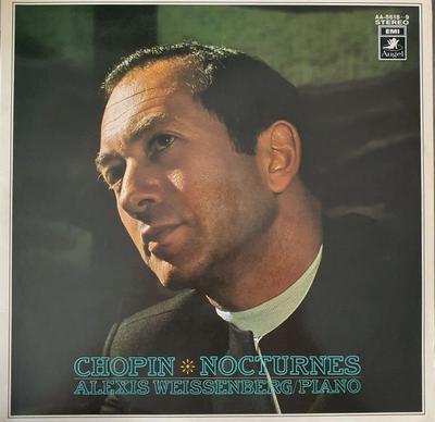 LP Record FR?D?RIC CHOPIN , ALEXIS WEISSENBER - Nocturnes AA86189PROMO Angel Records 1970 Japan Classical Used