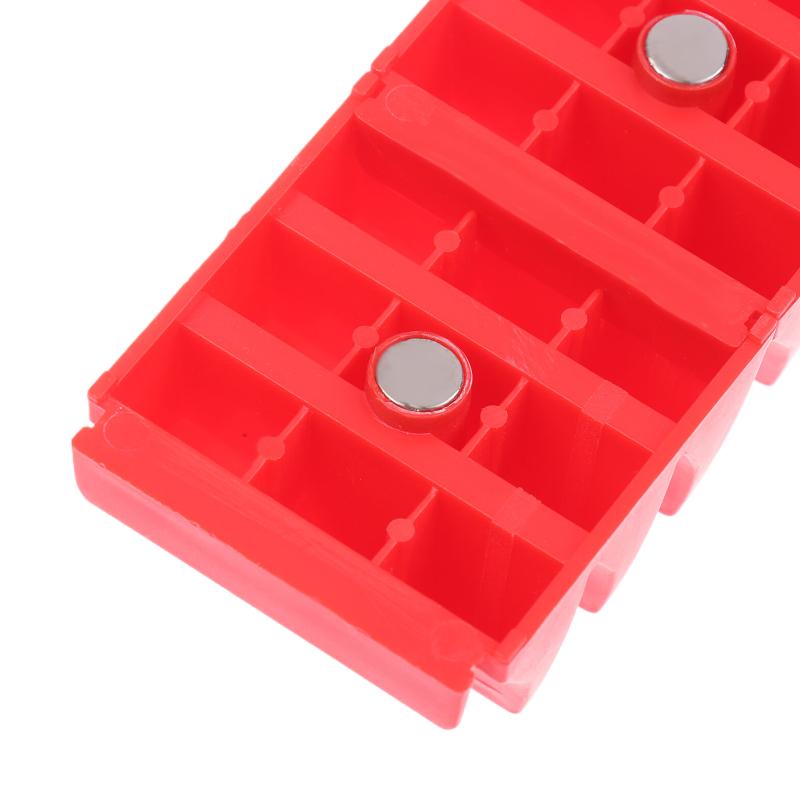 23 Pcs Magnetic Wrench Organizer Rack For Toolbox Magnetic Wrench Holder Wrenches Drawer Storage Shelf Compact Wrench Holder