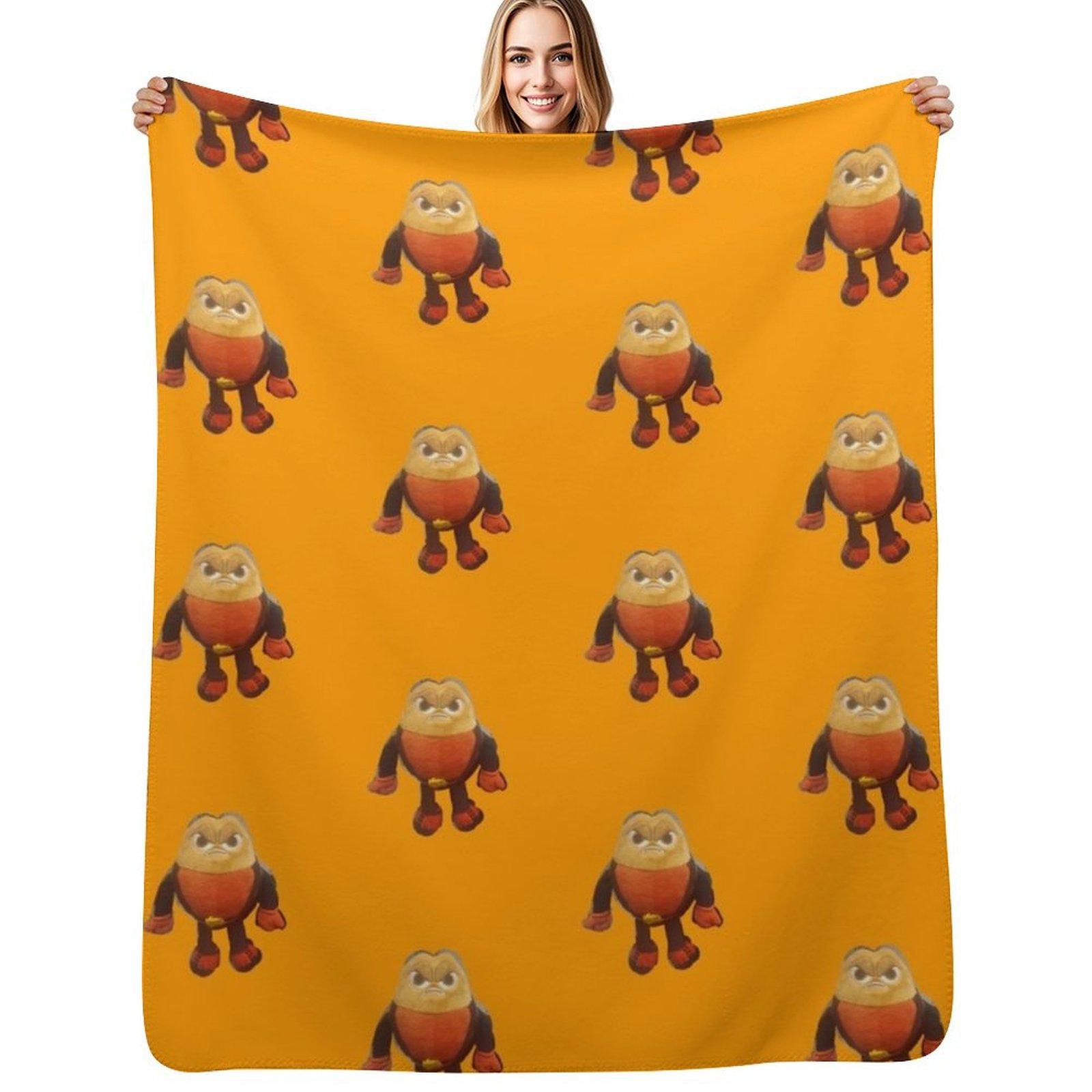 Killer Bean Throw Blanket All Season Soft Lightweight Blanket for Home Size: 75*100cm, Weight: 230 GSM
