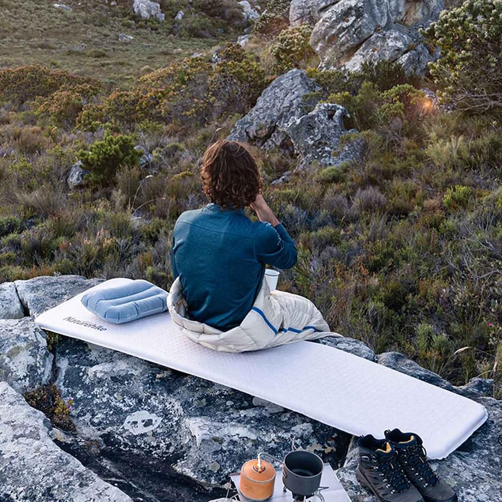 Naturehike Sponge Air Inflator Automatic Inflating Air Camping For Sleeping In The Sleeping In A For Disaster For Home Visitors Mat, Mat, Bed,