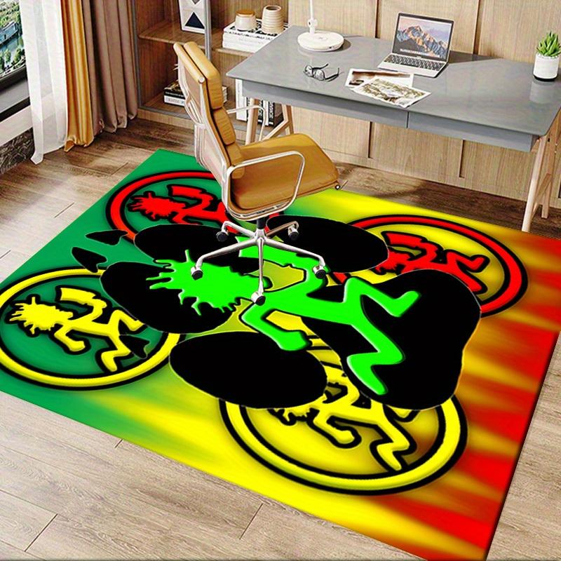 Dance, Rhythm, Juggalo Office Carpet Soft Polyester Entrance Carpet Washable Non slip Machine Washab