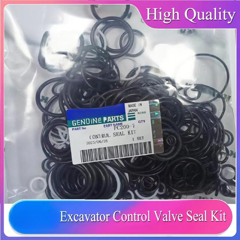 PC200-7 PC200-8 PC220-8 Control Valve Seal Kit for Komatsu Main Valve Control Complete Repair Kit PC200-7