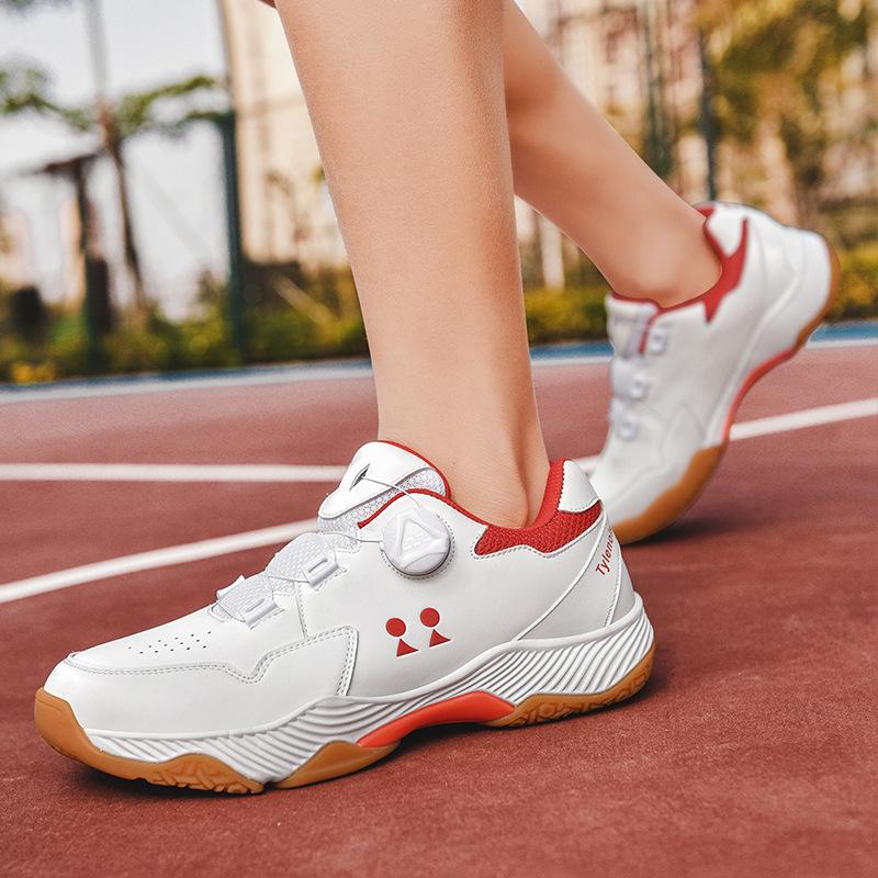 New men's and women's professional badminton shoes are breathable and wear-resistant, lightweight and shock-absorbing training tennis sports table