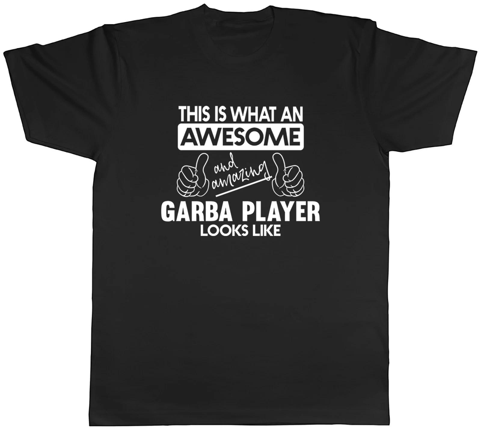 Awesome and Amazing Garba Player Mens T-Shirt Navratri Hindu Celebration Tee XXL