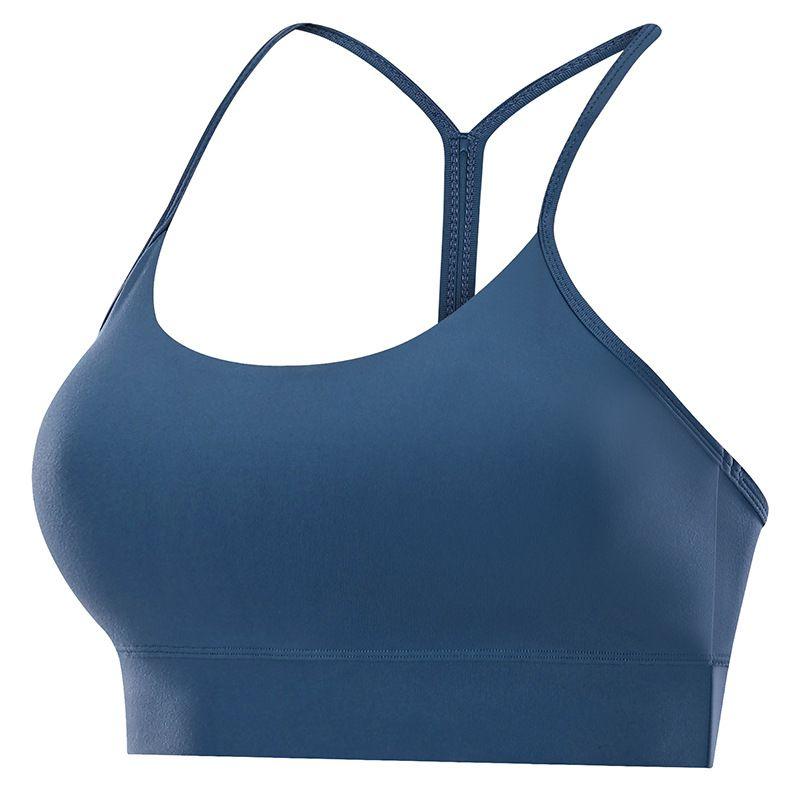 Nude Feel Seamless Women's Beauty Back Sling Set Yoga Pants