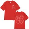 Conan Gray Wishbone World Tour Printed Tees Men Women Fashion T-shirts Short-sleeved Loose Cotton Aesthetic Trendy T-shirts